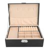 Jewelry Display Double Layer Jewelry Box Ornaments Case Storage Fashion Accessories  Necklace