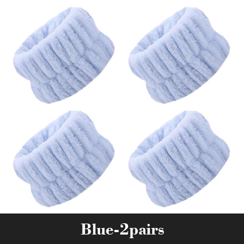 Wrist Washing Belt Soft Microfiber Towel Wristbands For Washing Face Water Absorption Prevent Wetness Wrist Washband
