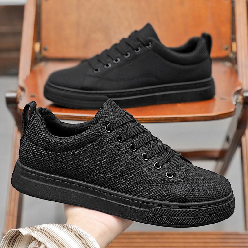 2026 Breathable Men's Canvas Shoes - Trendy Korean Style Casual Sneakers