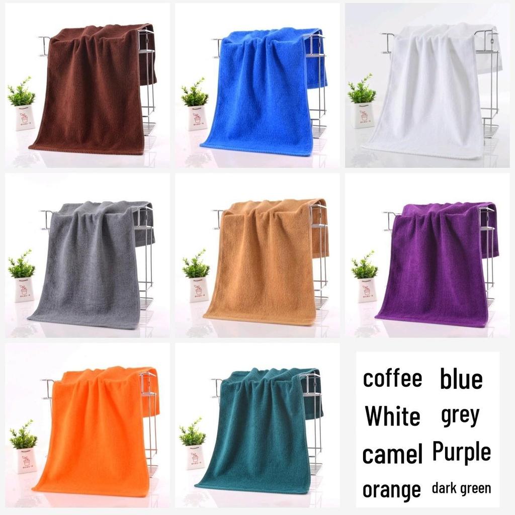 Dark Color Pure Cotton Extra Thick Absorbent Towels for Beauty Salon, Hotel, Guesthouse & Foot Massage