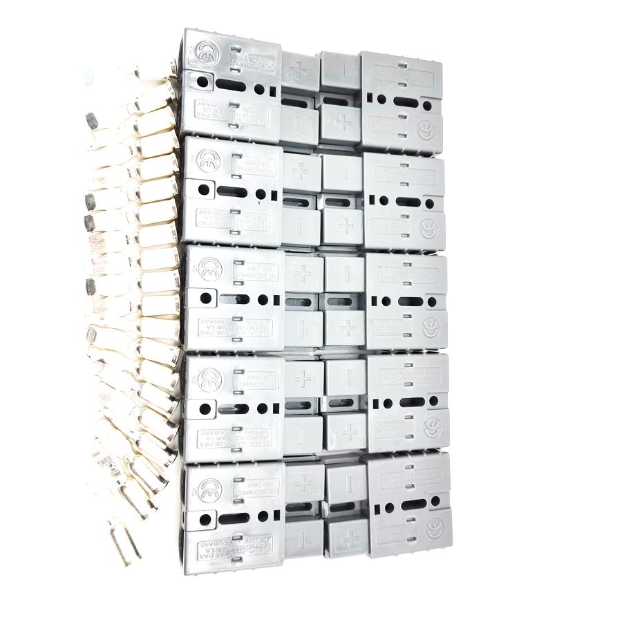 10 X Battery Quick Connector Kit 50A 6AWG Plug Connect Disconnect Winch Trailer