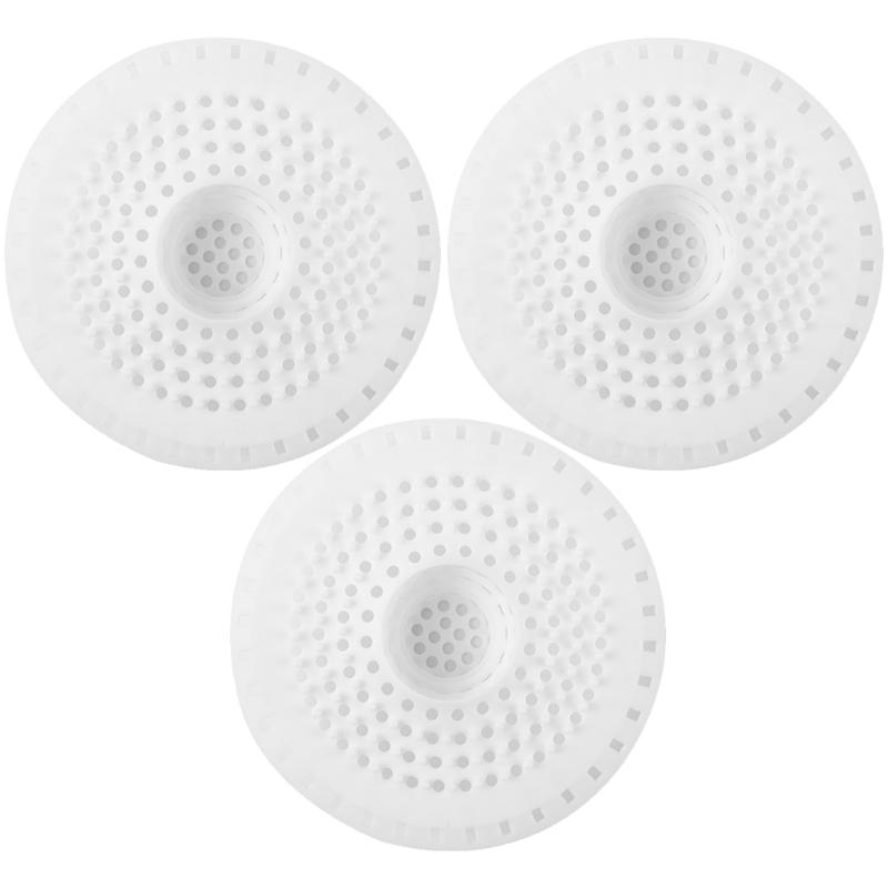 Silicone Sink Strainer Hair Catcher Clog Without Design Flexible Drain Cover Easy To Clean Strong Guards For Shower Bathtubs