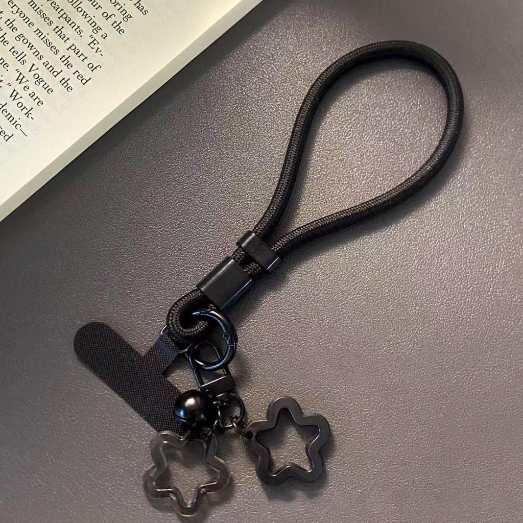 Phone Lanyard Wrist Strap Phone Case Connection Piece Phone Case Universal Accessories star Bell Portable Pendant