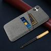 For Samsung Galaxy A07 4G Case Cloth+Hard PC Phone Cover with Dual Card Slots