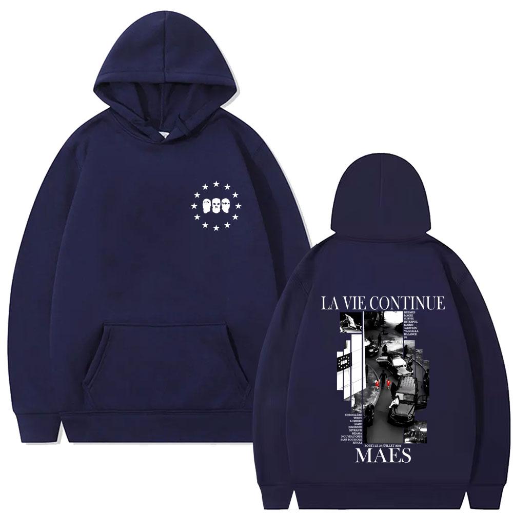 Continue Album Graphic Hoodie Men Women Hip Hop Fashion Pop Music Streetwear Men's Casual Pullover Hoodies