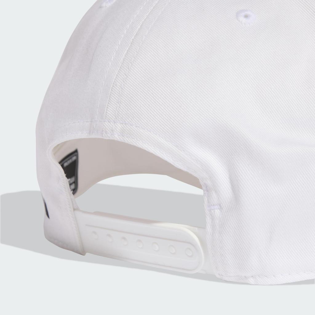 Adidas Linear Unisex cm Cap, Adult, DB651, White/Black (KE8256), 54.0
