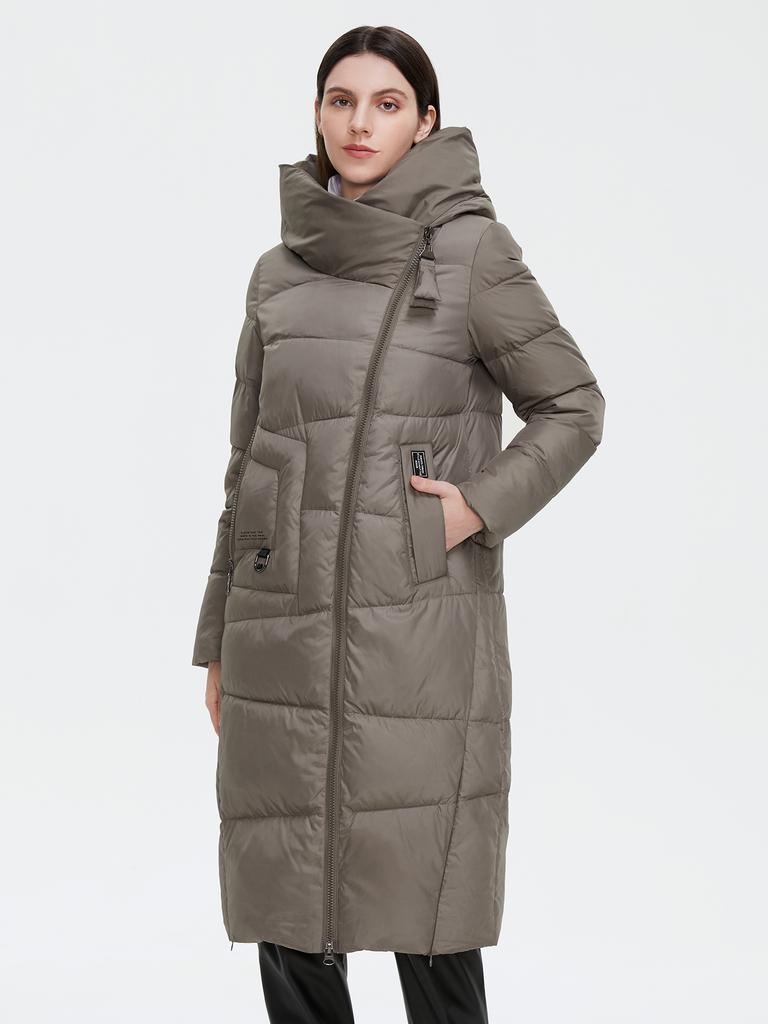 Cinemore New Winter Down Jacket Women Long Thick Coat Hooded Puffer Warm Female Brand Cotton Clothes Elegant Retro Parka 8197