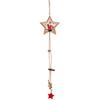 Christmas Wooden Hanging Ornament 3D Hollow-Out Design for Christmas Tree and Home Holiday Decor