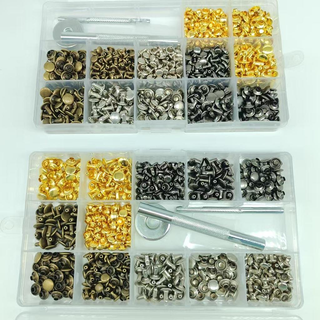 633 Metal Four-Button Double-Sided Rivet Tool for Leather Goods and Clothing Fasteners