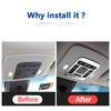 Car Roof Reading Light Decorative Trim Cover Interior Moulding For Toyota Camry XV70 2018    Accessories