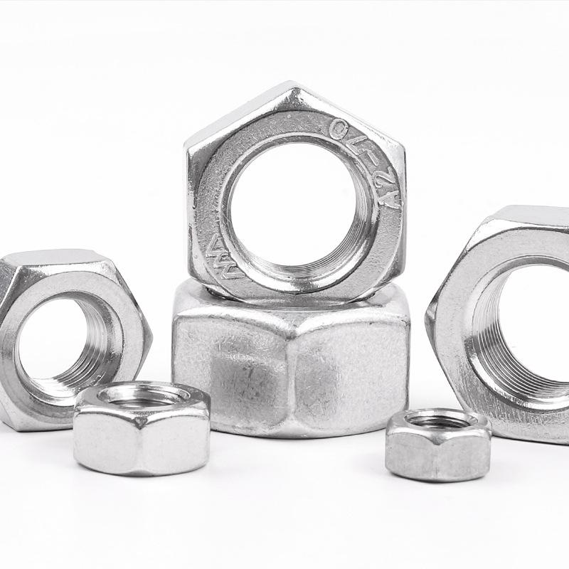 304 Stainless Steel Hexagonal Fine Pitch Nut Set – Boxed Mixed Nuts and Cross-Border Screws