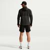 Nike Running Jackets Men's Black/Gray Black/Black Hooded Non Detachabl