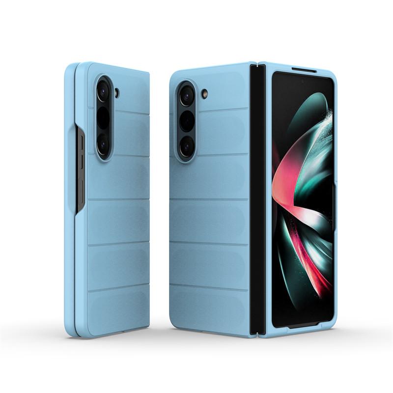For Samsung Galaxy Z Fold5 Case Samsung Galaxy Z Fold5 4 3 5G Cover Luxury Matte PC Shockproof Protective Hard Phone Back Cover