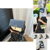 Chic Retro Small Square Bag Stylish Shoulder Bag For Daily Fashionable Outfits