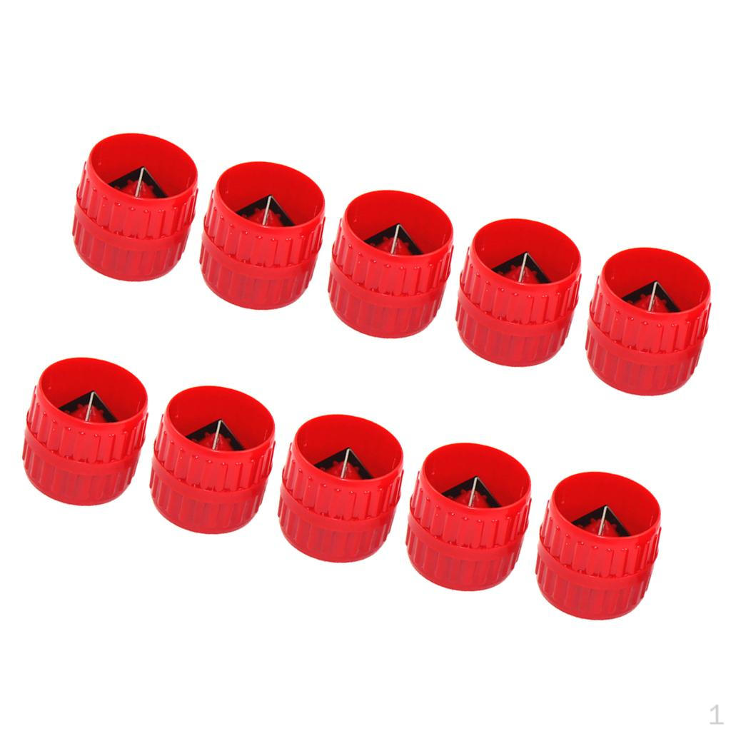 

10Pcs Internal External Tube Pipes 3mm-38mm Metal Tubes Quality Deburring Tool