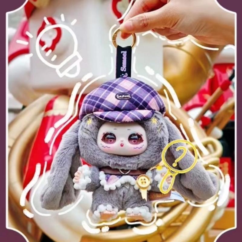 3BabiesToy Samael V2 Dream Of Paradise Series Cartoon  Cute Big Ear Plush Doll Vinyl Face Pendant Ornament Gift