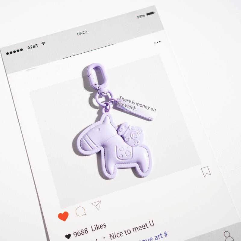 

1 шт. Мила тварина Прикраса Декорація Брелок для ключів автомобіля Кінні Брелоки Charms Підвіска для сум Charms Аксесуари Подарунок