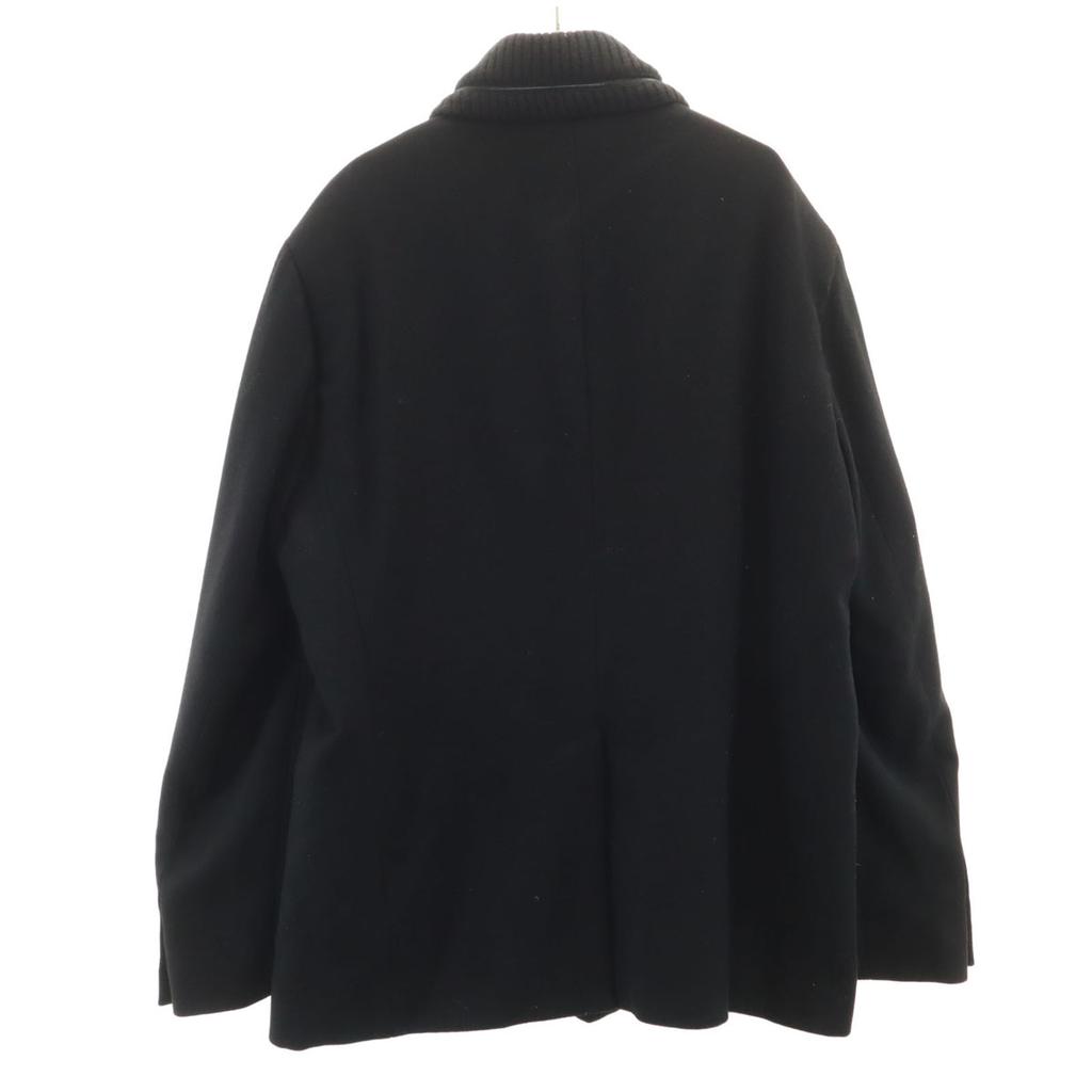 Emporio Armani Made In Italy Wool Jacket 56 Black Biggs Men's Used