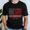 USA 250th Anniversary Shirt, 1776 2026 Patriotic Tee, United States Bicentennial Shirt,American Flag Shirt for Men July 4th Gift