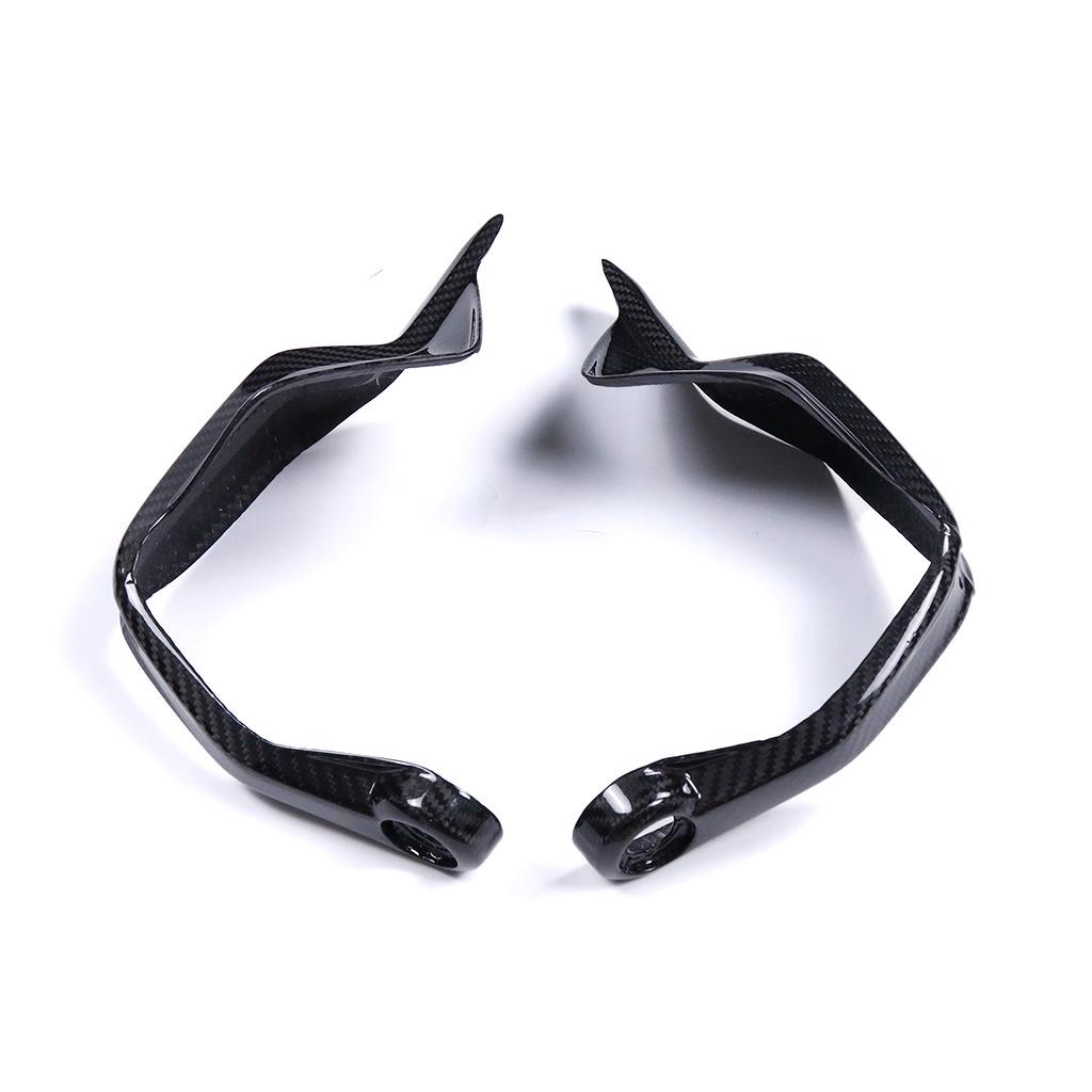 BMW S1000XR Carbon Fiber Handlebar Brake Guard & Side Panel Modification 