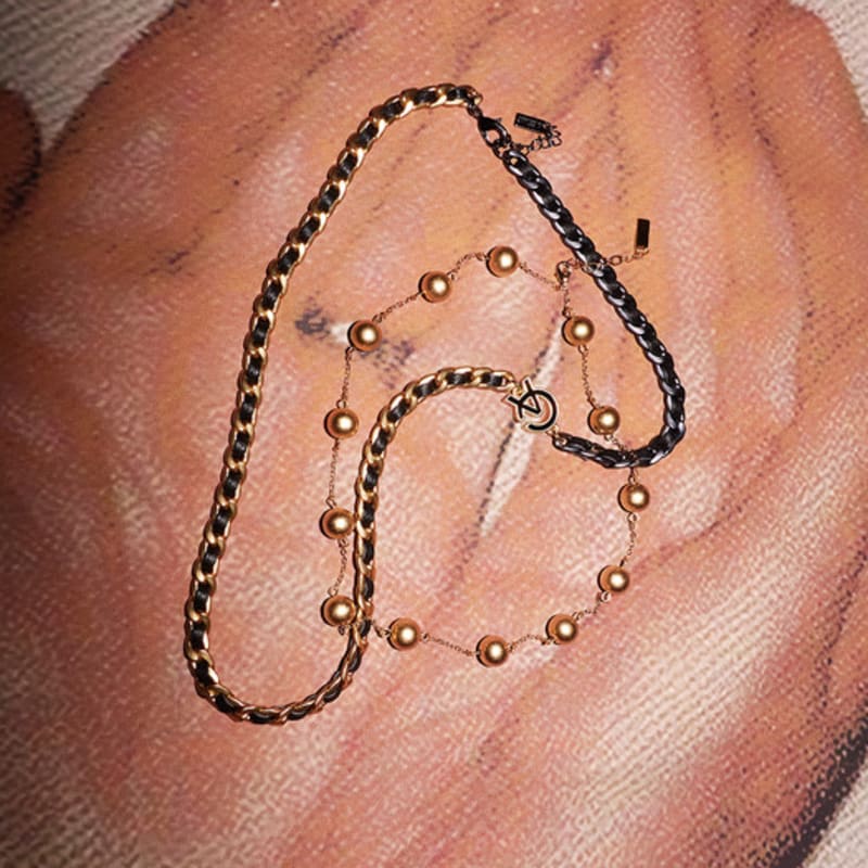 AVECTHING GOLD POPCORN_NECKLACE