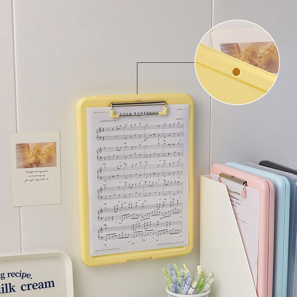 Paper Document Document File Folders Writing Clipboard A4 Clipboard File Box Case Storage Clipboard