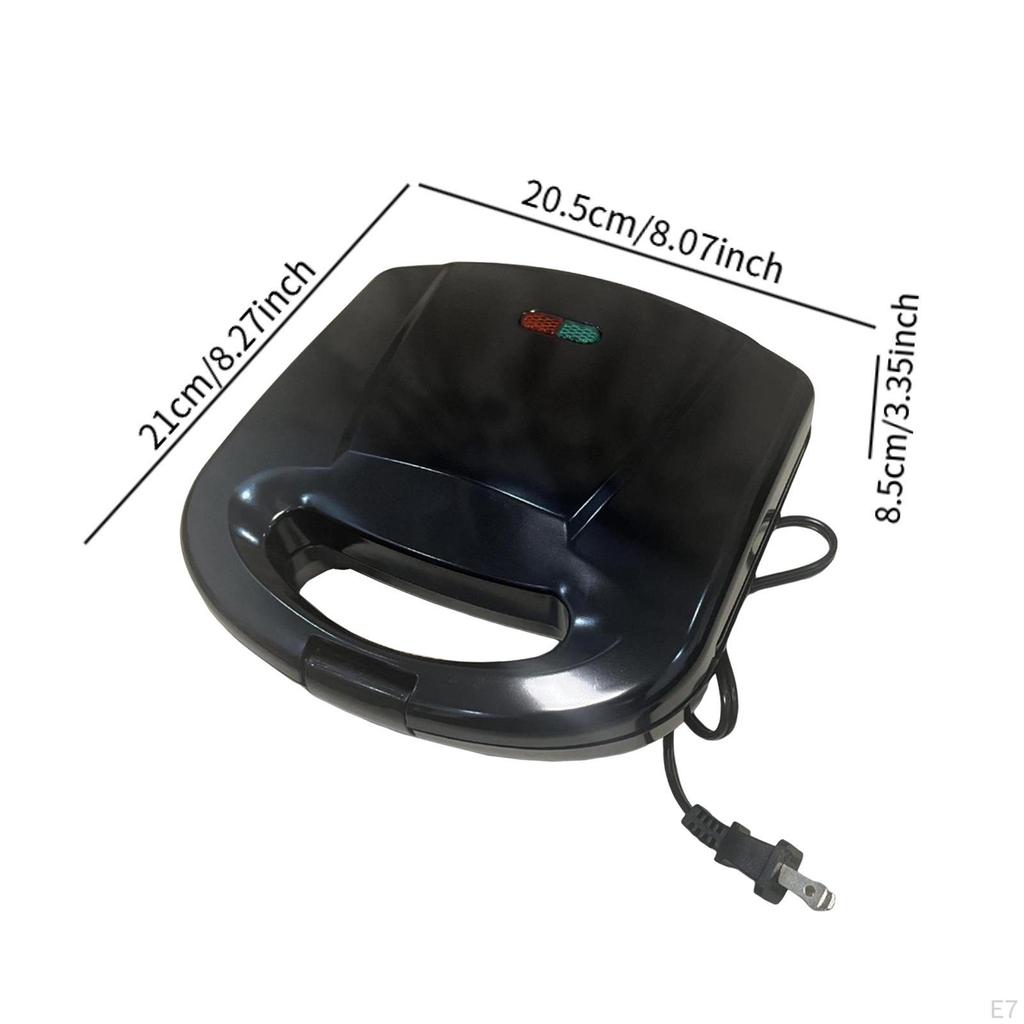 Waffeleisen Haushalt 750W Sandwich für Bäckerei Café Heimküche Stil A