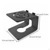 Desktop Speaker Stand Heavy Duty Bookshelf Riser Stable Design HighFidelity Audio Rack for