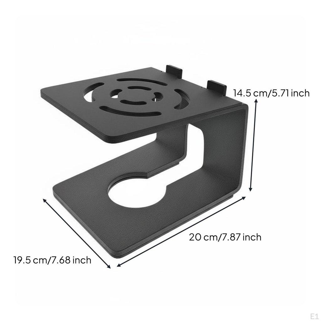 Desktop Speaker Stand Heavy Duty Bookshelf Riser Stable Design HighFidelity Audio Rack for