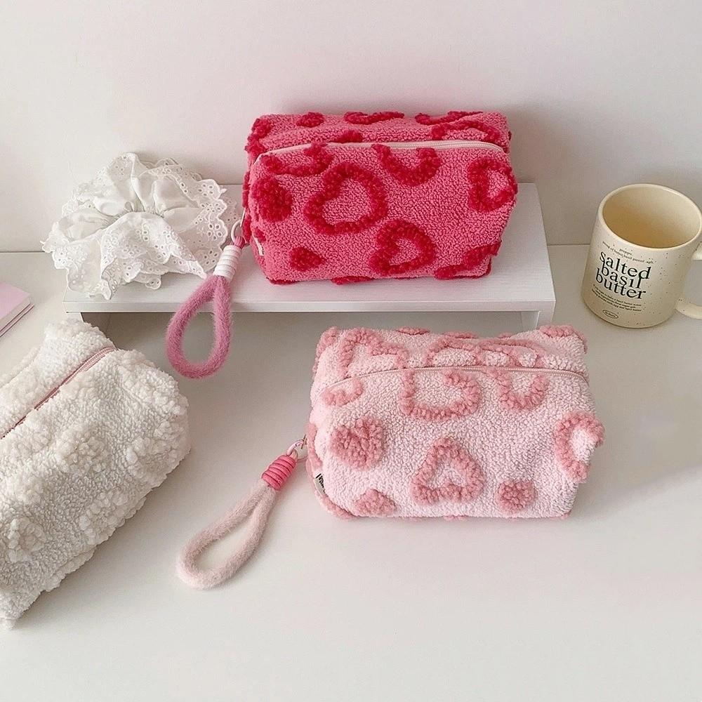 Leopard Print Leopard Plush Stationery Bag Plush Pen Bag Pencil Pouch  Kids Children