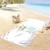 Tilly Friends Joy  Print Beach Towel, Large Soft Quick Dry Towel for Beach Camping Swimming