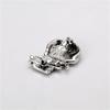 Rhinestone Snowman Hat Scarf Christmas Breastpin Corsage Women Brooch Pins Xmas Accessories