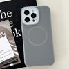 Fluorescent Jelly Liquid Silicone Phone Case For iPhone 17 16 15 13 12 11 14 Pro Max Plus For Magsafe Wireless Charging Cover