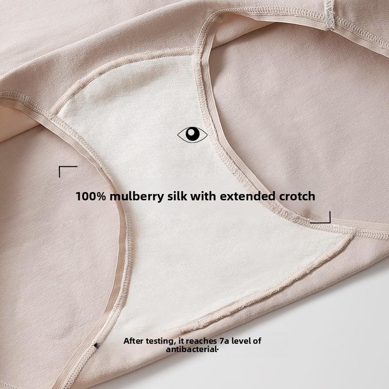 Women's Spring and Autumn Cotton High Waist Hip and Abdomen Antibacterial Extended Underwear