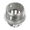 50/63/75/83/110mm Balcony Roof Garden Drainage Cover Round Stainless Steel Anti-blocking Outdoor Floor Drain Rain Pipe Cap