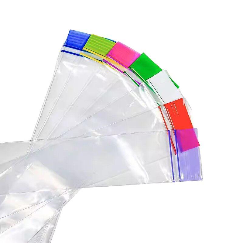 50/100pcs Disposable Ice Pop Bags Plastic Popsicle Maker Pouches Leakproof Zipper Seal Bags For Yogurt Smoothies Ice Candy
