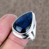 Labradorite Genstone Handmade 925 Sterling Silver Jewelry Ring Size 9 KKG-495