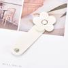 Leather Flower Cable Winder Portable Data Cable Ties Data Cable Protector Clips  Earphone Cord