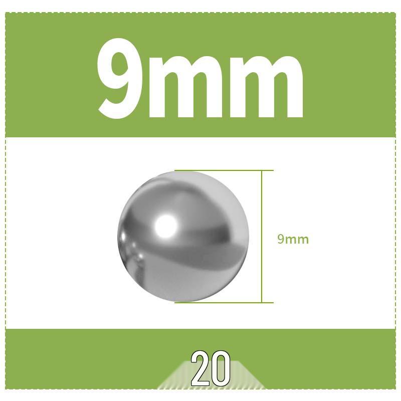 304 Stainless Steel Bearing Balls - Solid Round Bearings (0.5-60mm)