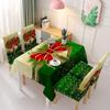 Christmas Tablecloths Holiday Decorations Do Not Include Chair Covers  Year Dining Table Stain -Resistant Tablecloths