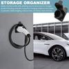 JIANWEI EV Charger Holder Wall Mount Compatible for SAE J1772, Electric Car Charging Plug Cable Hanger Cord Organizer, Electric Vehicle Charger