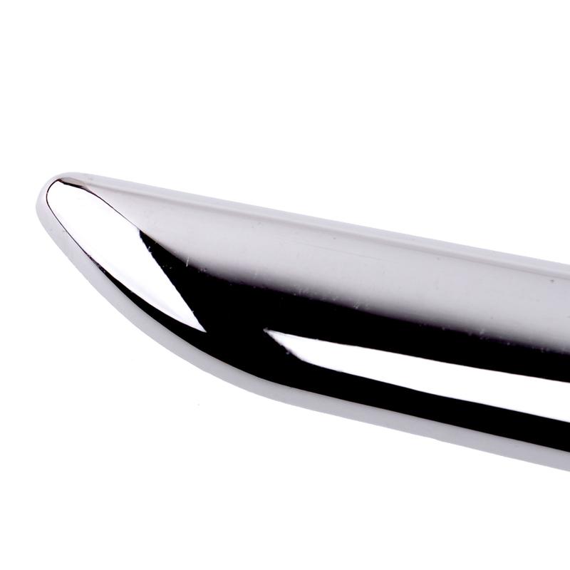 1 Pair Chrome Style Rear Bumper Corner Protector Cover Trim Fit For Honda CRV 5th 2017 2018