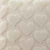Valentine's Day Plush Pillow Cover Heart Embroidery Jacquard Cushion Case for Sofa Decor Romantic Gift