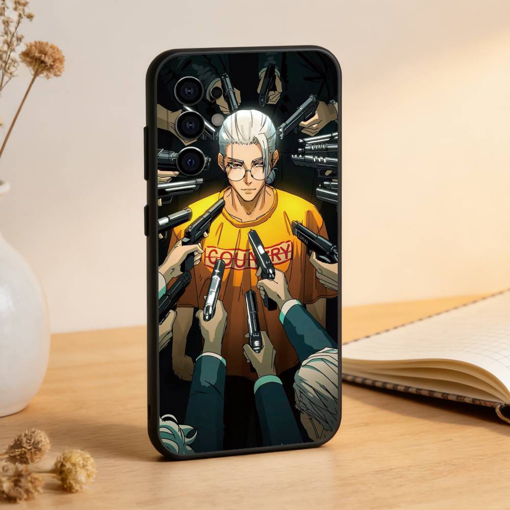 

Sakamoto Days Phone Case For Samsung S25,S24,S21,S22,S23,S30,Ultra,S20,Plus,Fe,Lite,Note,10,Black Cover Samsung S205G