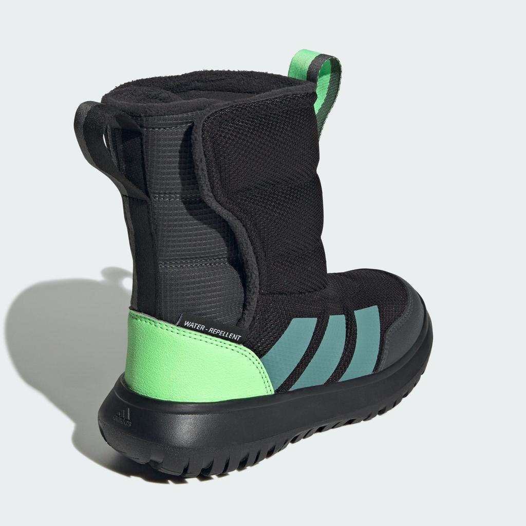 Adidas WINTERPLAY Fabric Thermal High top Kids' Snow Boots Black Child