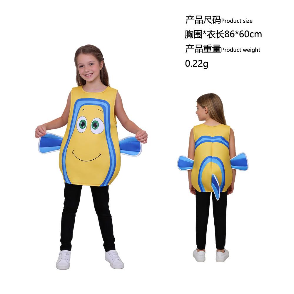 2 Finding Nemo with the same cos suit, clown fish Nemo blue Tang king fish Dolly stage performance sponge suit