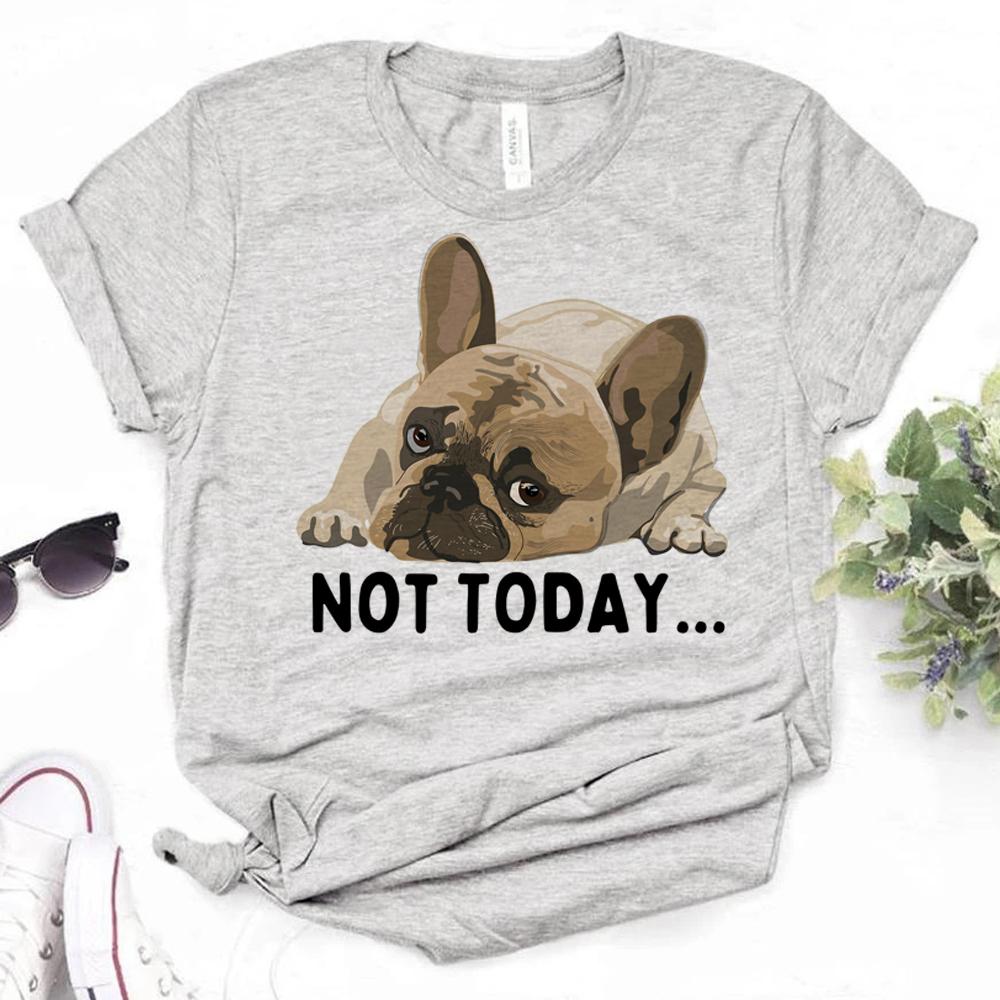 Pug tshirts Women summer t shirt female anime comic clothing S