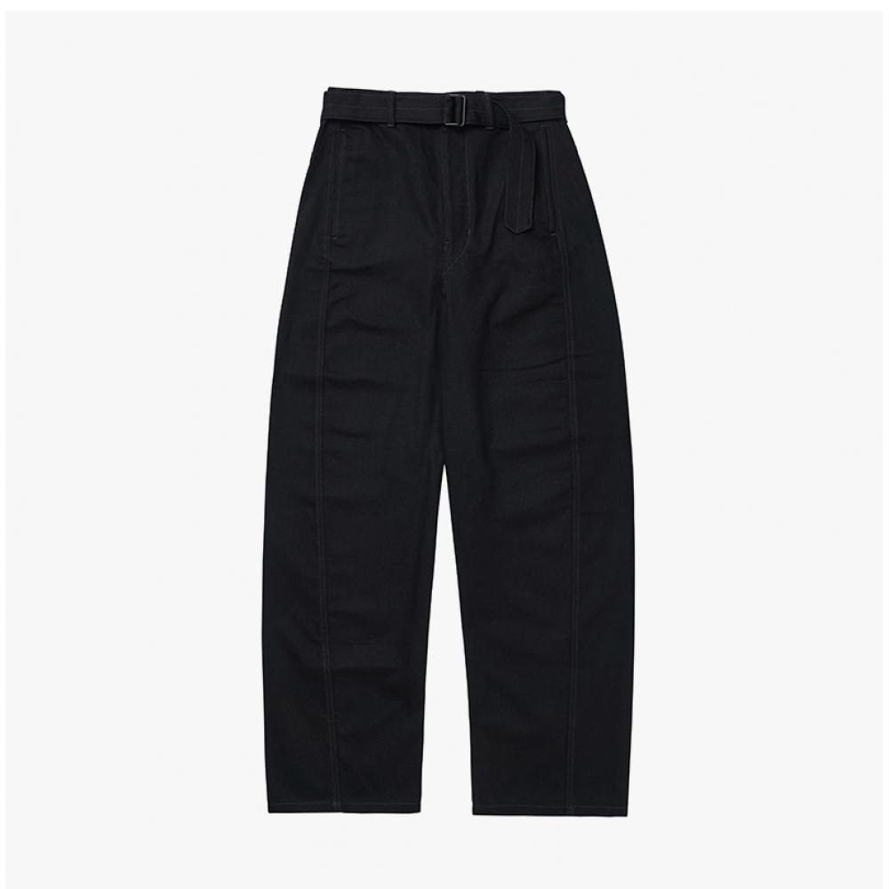 Lemaire Unisex Long Pants Twist Belted Ld1055 Bk999