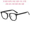 Big Frame Square Myopia Glasses Finished Men Anti-blue Light Student Shortsighted Prescription Eyeglasses 0 -0.5 -0.75 To -6.0