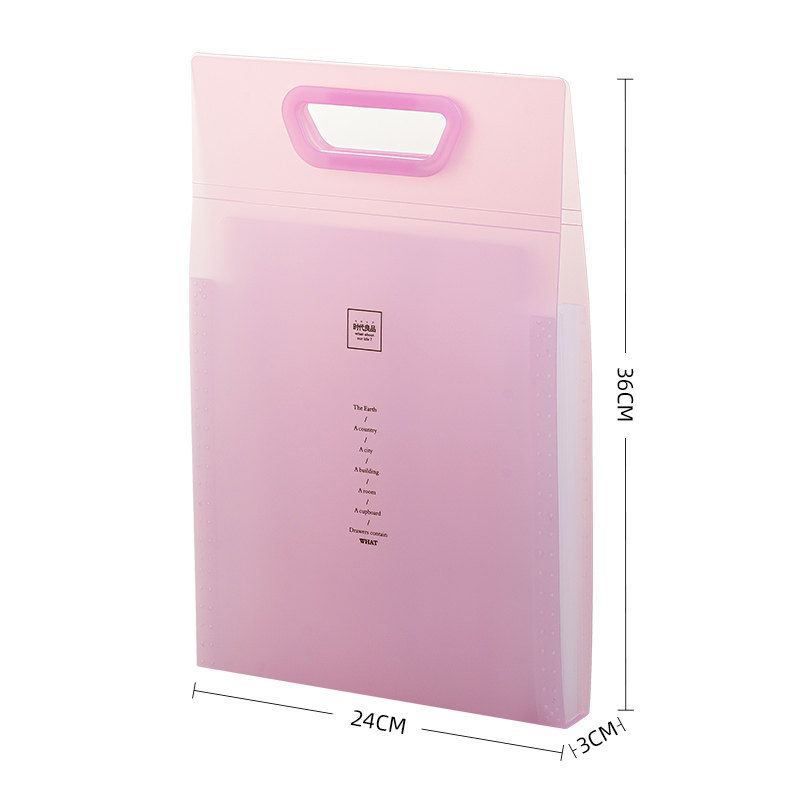 File Holder Bill Sorting Portable Vertical Folder